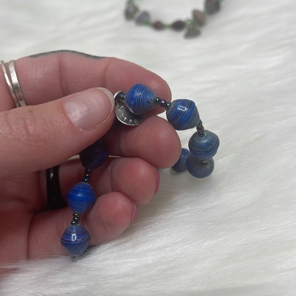 ❗️DONATED❗️BEAD FOR LIFE UGANDA BEADS BRACELETS 3PC SET - Picture 7 of 9